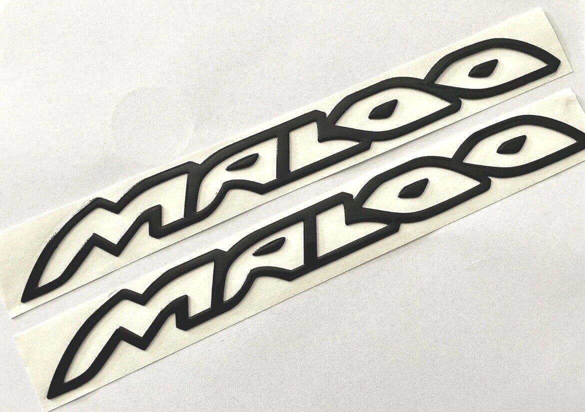 VF Maloo Decals For HSV Maloo Ute Decal X 2 Matt Black..