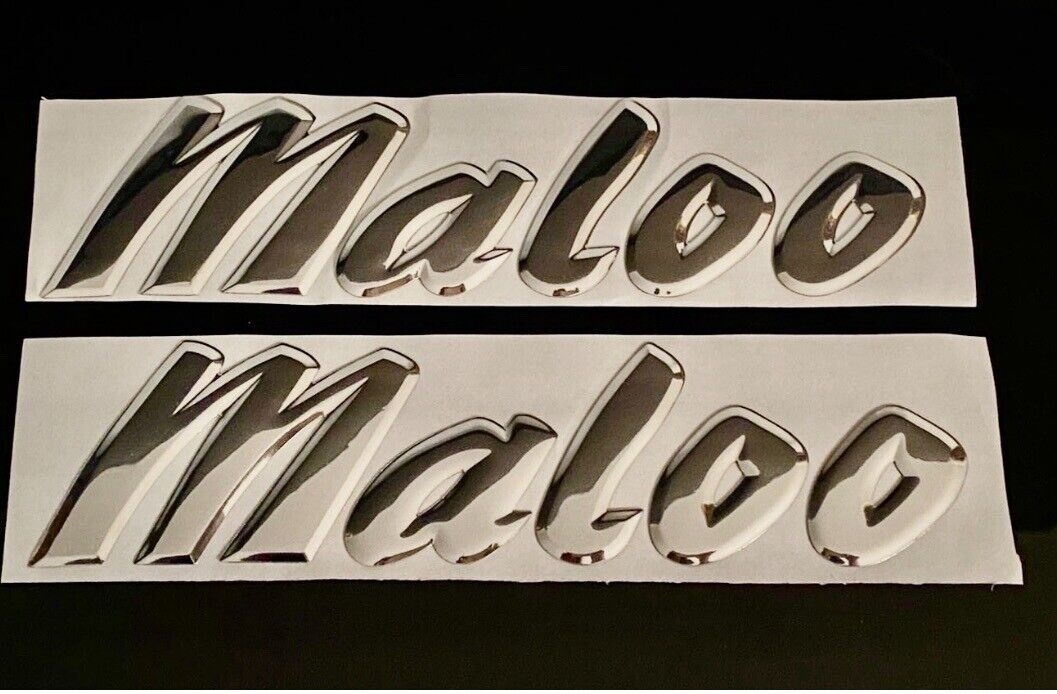 Maloo VU VY Chrome Badge HSV Maloo Chrome..