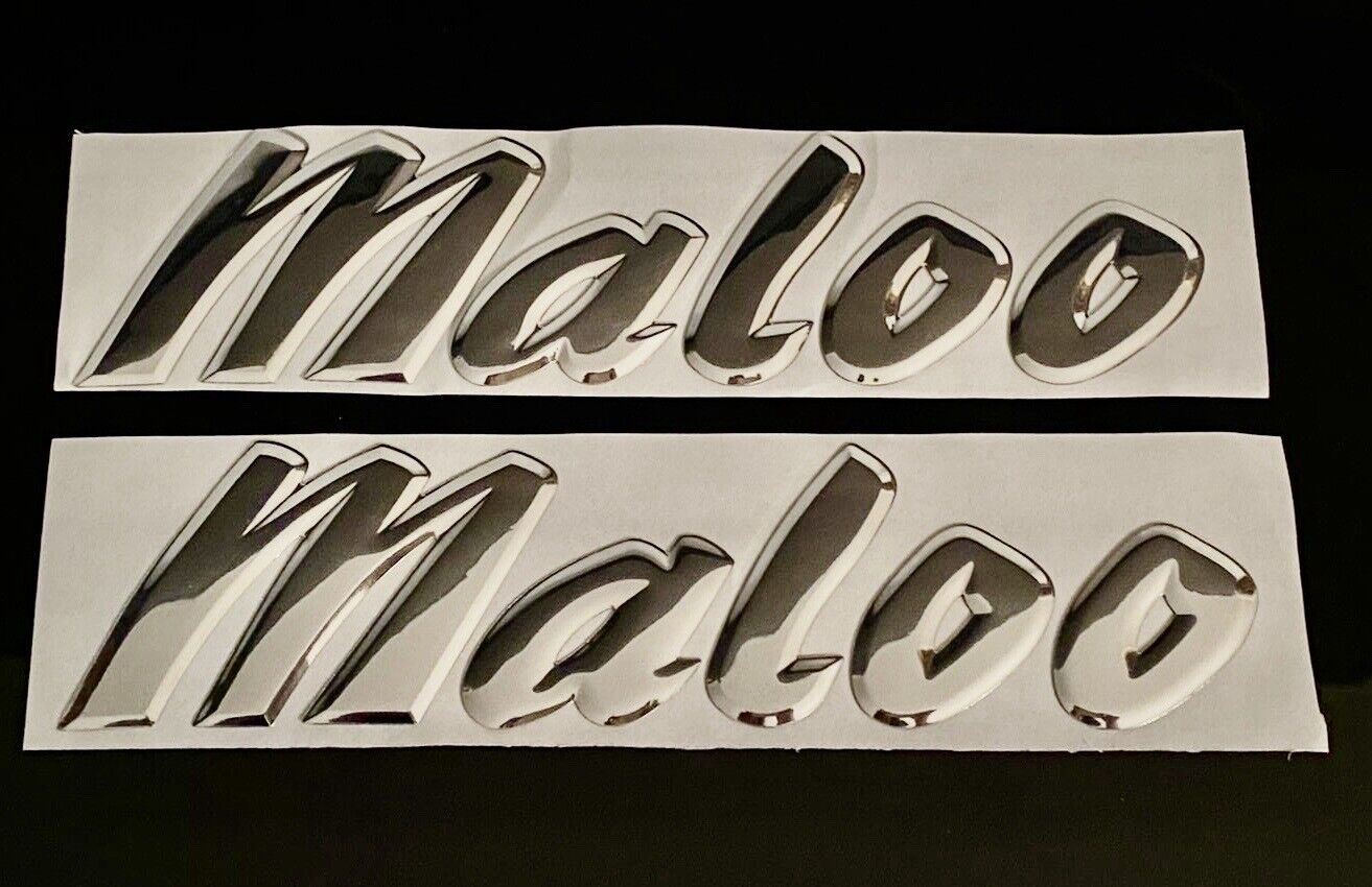 Maloo VU VY Chrome Badge HSV Maloo Chrome..