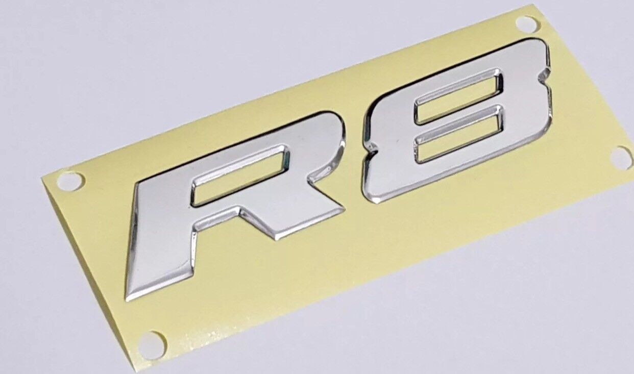 HSV VY VZ R8 Chrome Badge For Clubsport Maloo R8.