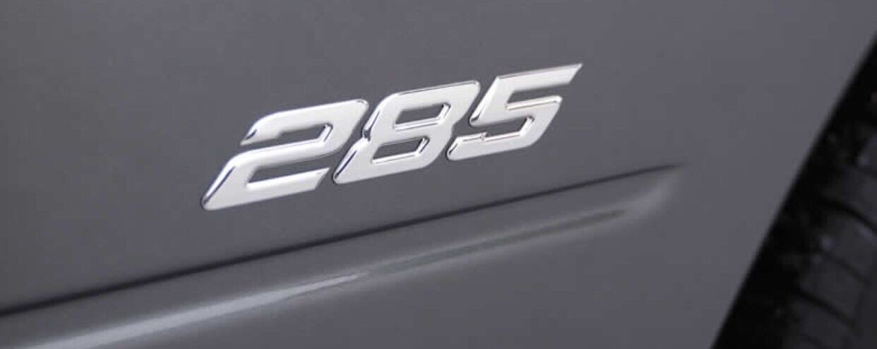 285 KW Chrome Badge HSV VY MALOO CLUBSPORT GTS SENATOR X 3 Badges