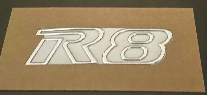 HSV VF R8 Chrome Badge For Clubsport Maloo R8.