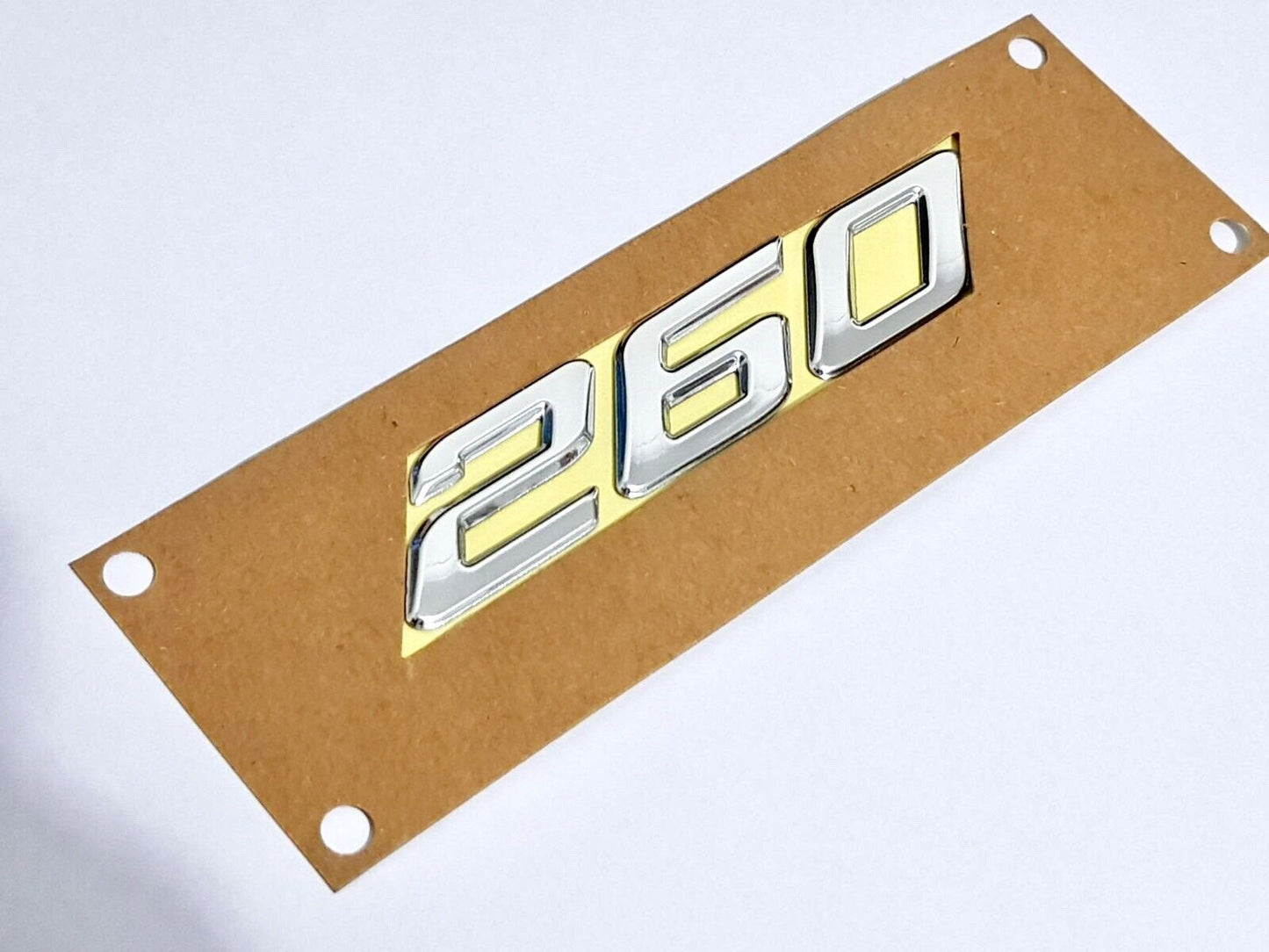 260 Chrome Badge HSV VY MALOO CLUBSPORT GTS SENATOR X3 Badges