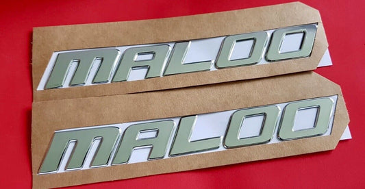 Maloo VY VZ Chrome Badge HSV Maloo Chrome….