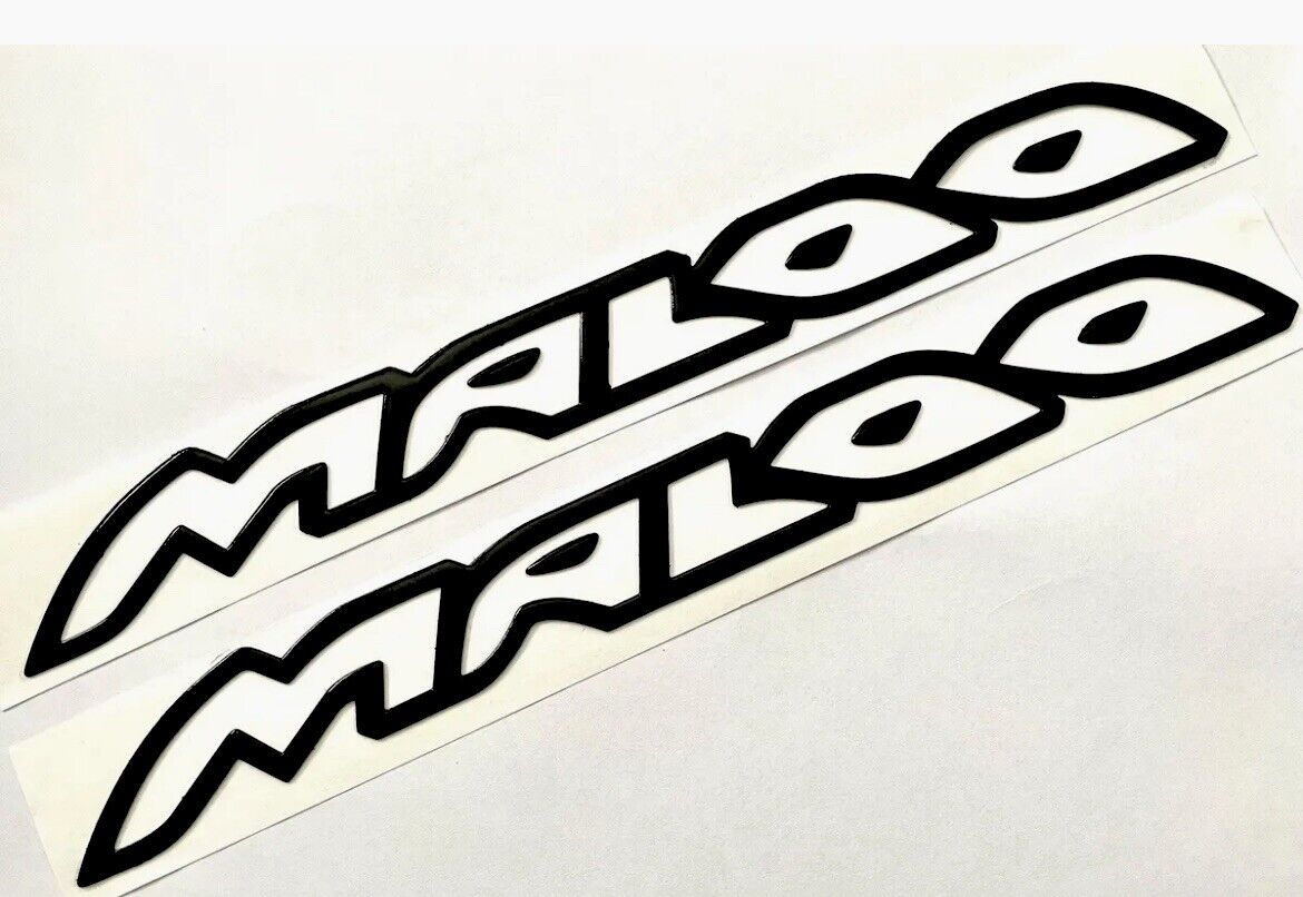 VF Maloo Decals  For HSV Maloo Ute  Decal X 2 Matt Black..