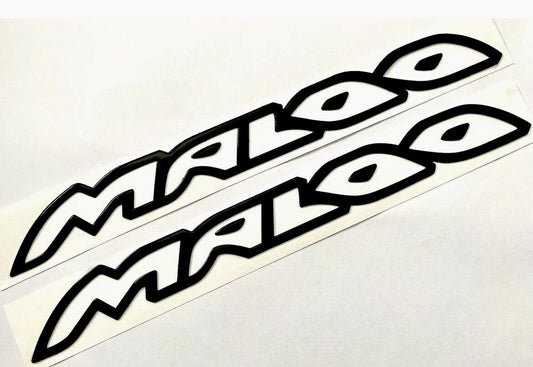 VF Maloo Decals  For HSV Maloo Ute  Decal X 2 Matt Black..