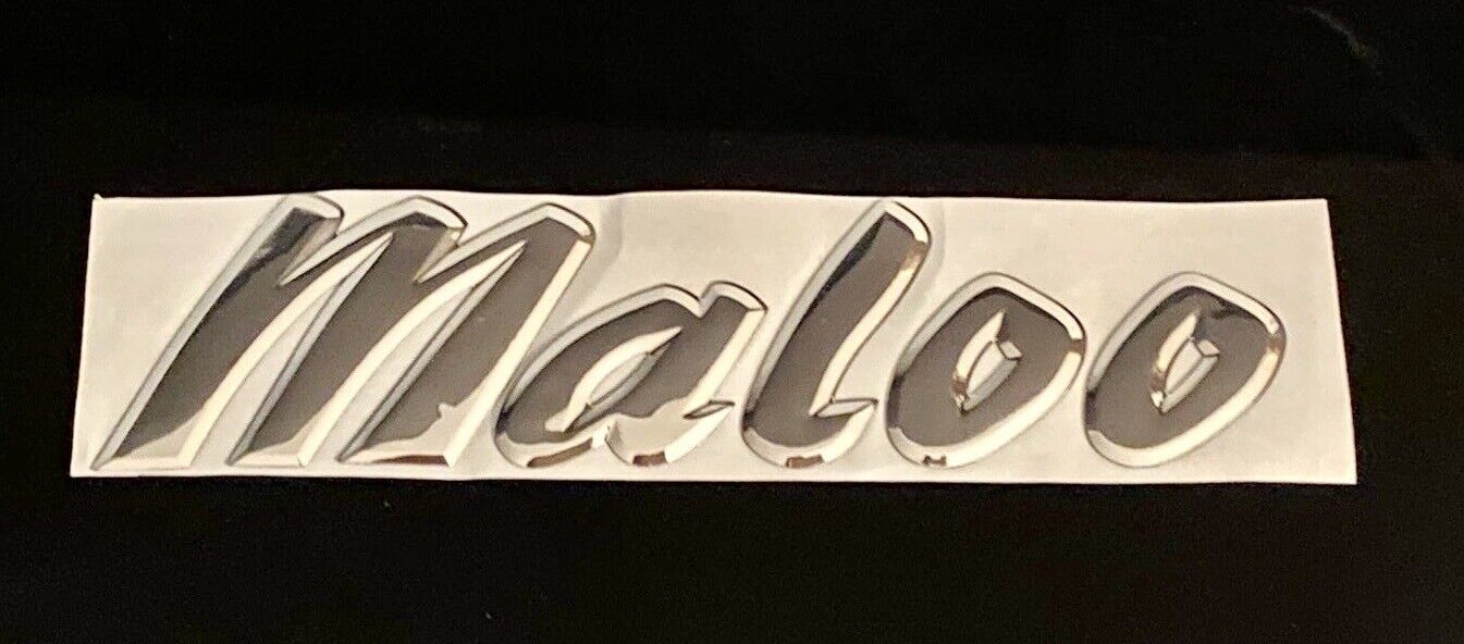 Maloo VU VY Chrome Badge HSV Maloo Chrome..