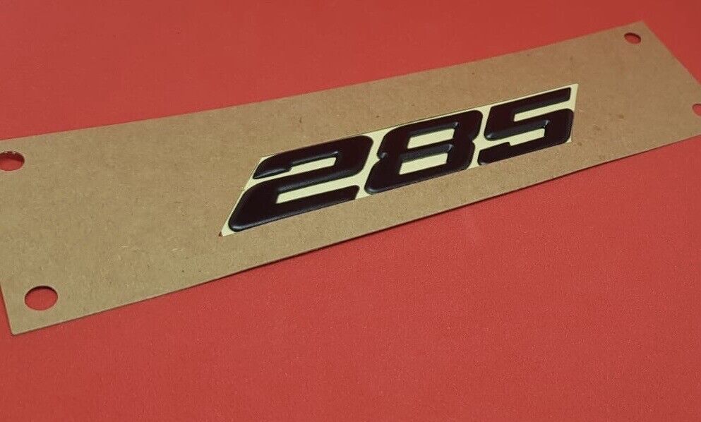 285 KW  Badge Matt Black HSV VY MALOO CLUBSPORT GTS SENATOR Mods.