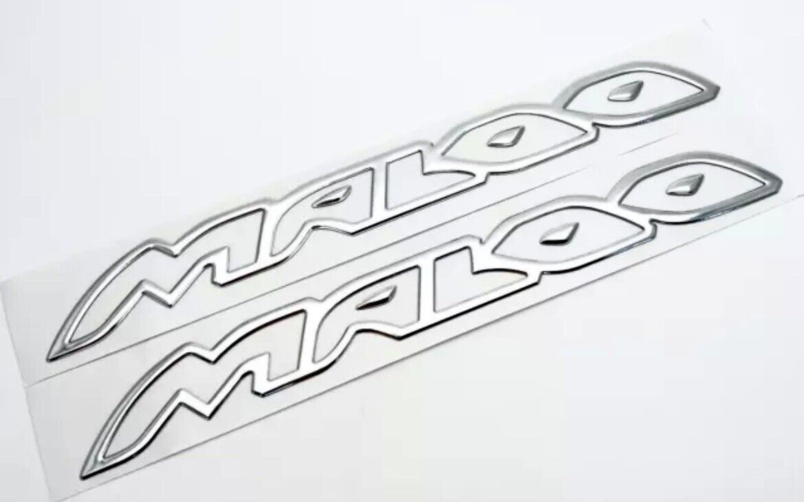 VF Maloo Decals  For HSV Maloo Ute  Decal X 2 Chrome