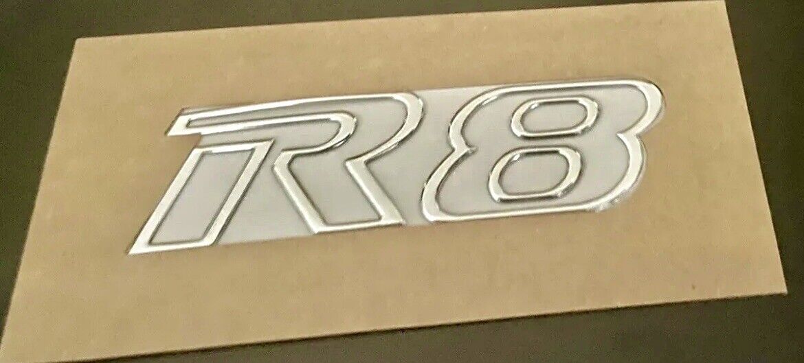 HSV VF R8 Chrome Badge For Clubsport Maloo R8.