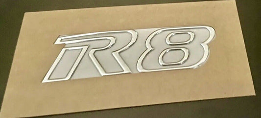HSV VF R8 Chrome Badge For Clubsport Maloo R8.