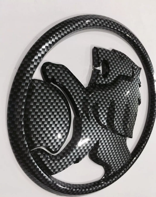 Holden Lion Badge 95mm Carbon Fibre Print  Edition For SS SSV SV6 VF…