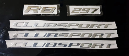 HSV VY clubsport side skirt commodore badge R8&297 &clubsport badge side skirts